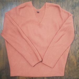Uniqlo 3D Cotton Cocoon Silhouette Knit Sweater